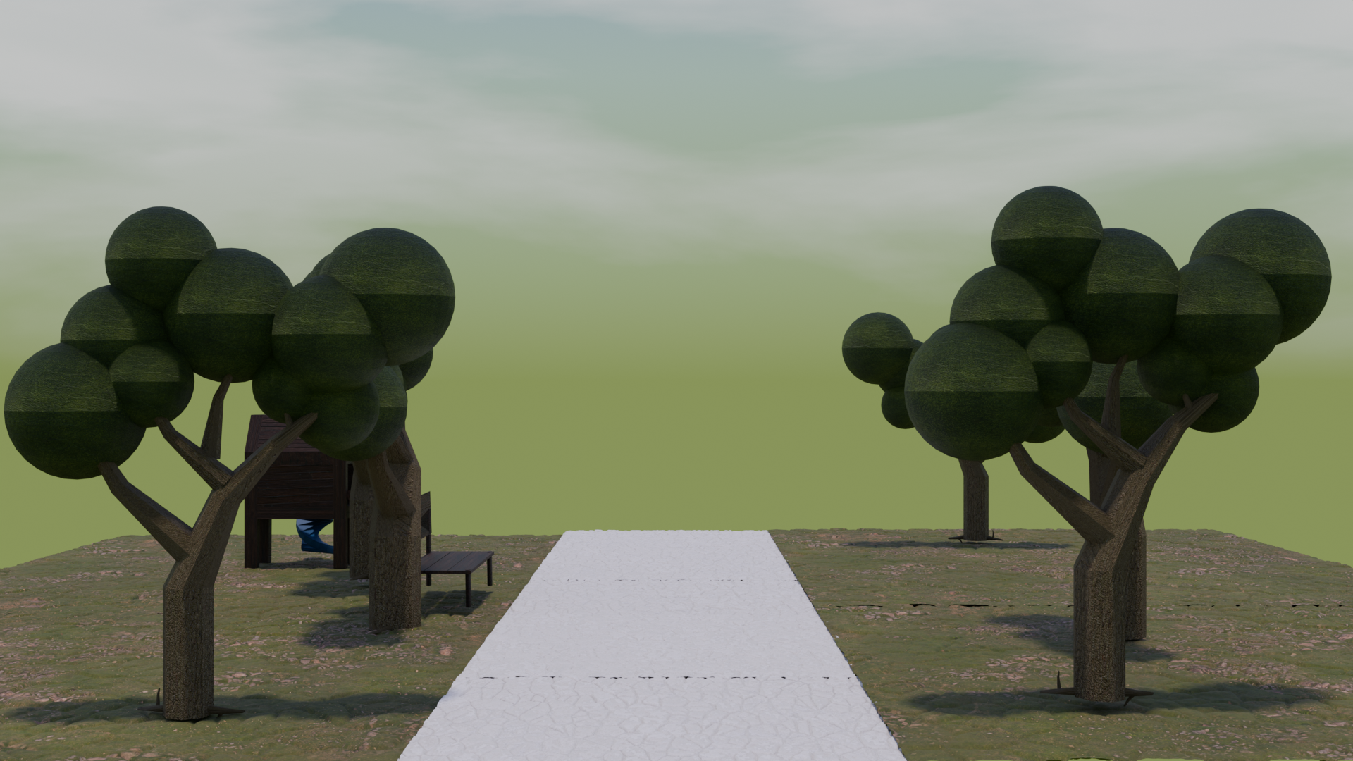 Set Dressing Parque Abandonado